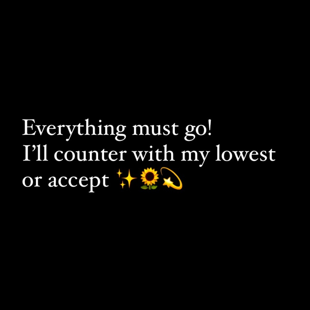 End of Summer Closet Clean Out!